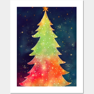 Christmas tree Posters and Art